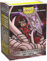 Dragon Shield Matte Art Standard-Size Sleeves - Lane Thunderhoof (Portrait) 100ct